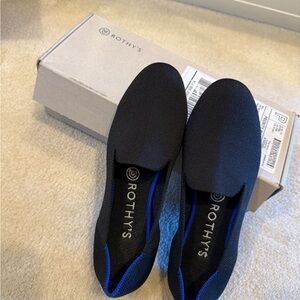 Rothy's Black Slip-On Shoes